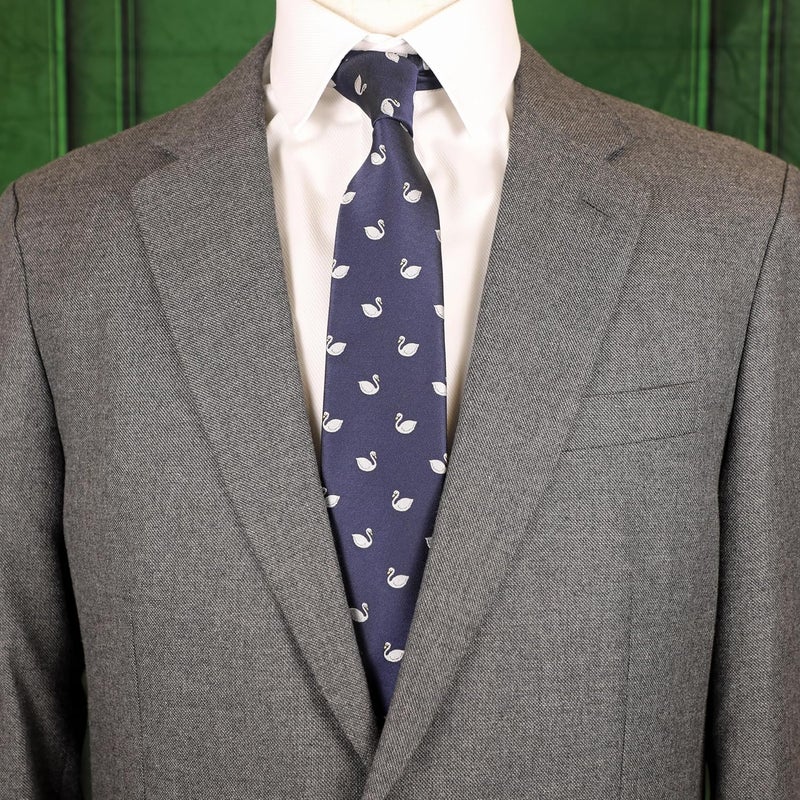 MENDEPOT Animal Pattern Necktie With Gift Box Sea Animal Pattern Tie Father's Day Birthday Gift Tie - Image 2